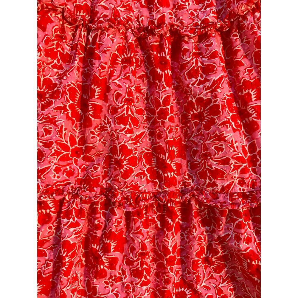 J.Crew Azalea Belvedere Ruffle Floral Sundress Size 0 - Picture 4 of 6
